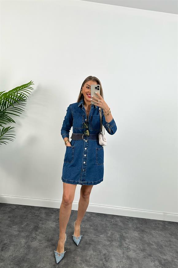 Orjinal Marka Premium Jean Elbise