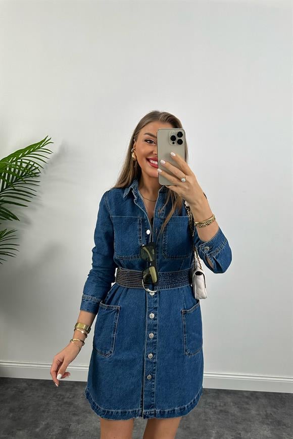 Orjinal Marka Premium Jean Elbise