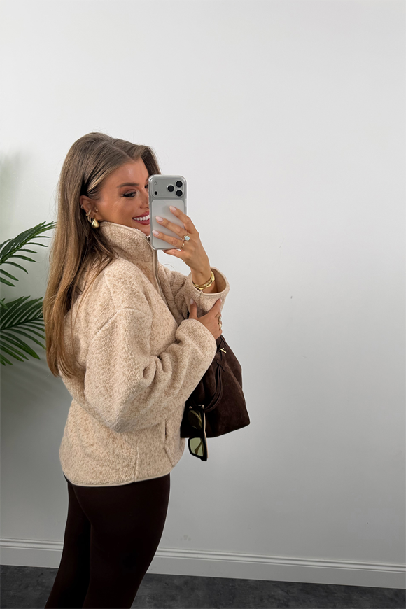 Oysh Model Basic Polar Sweat Taş