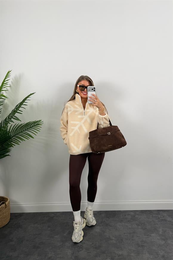 Oysh Model Kar Taneli Polar Sweat