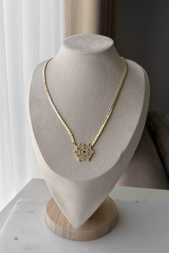 Özel Seri Altıgen Model Kolye