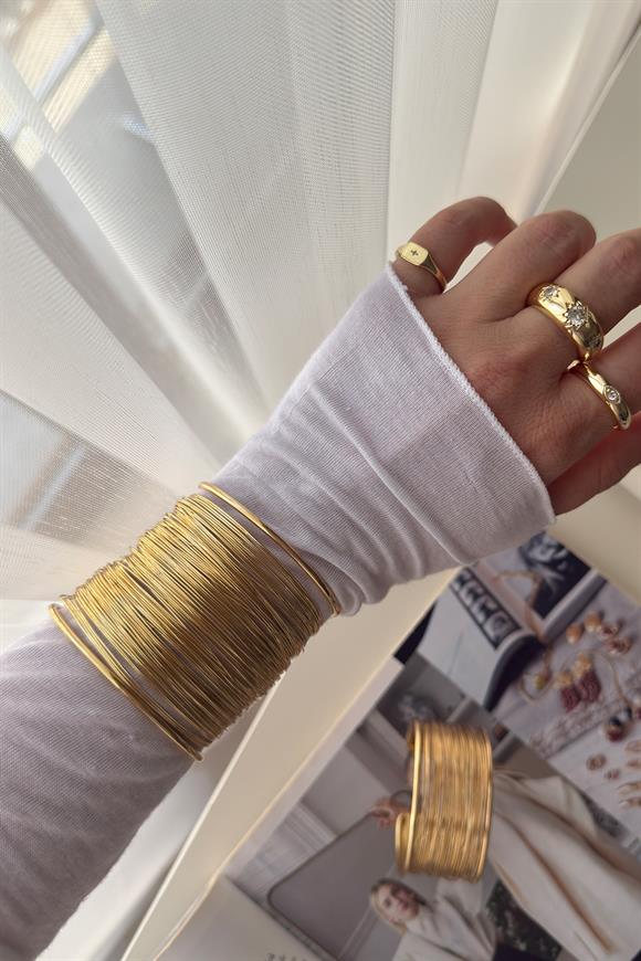 Özel Seri Çoklu Görünümlü Geniş Tel Kelepçe