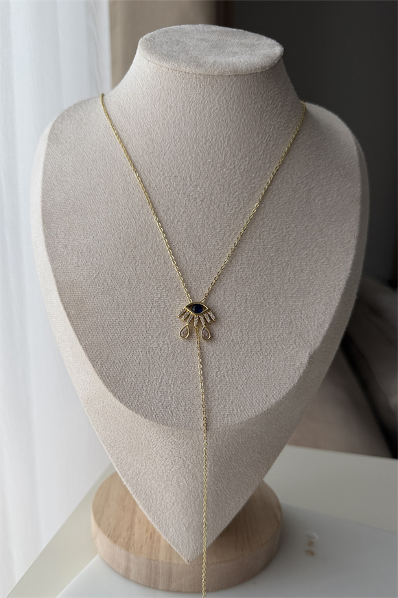 Özel Seri Göz Detaylı Dekolte Model Kolye