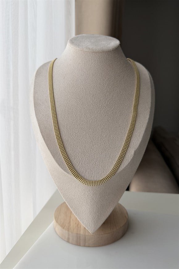 Özel Seri Hasır Zincir Kolye 60 cm