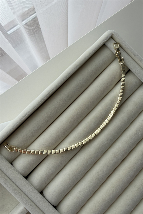 Özel Seri Kare Plaka Bileklik