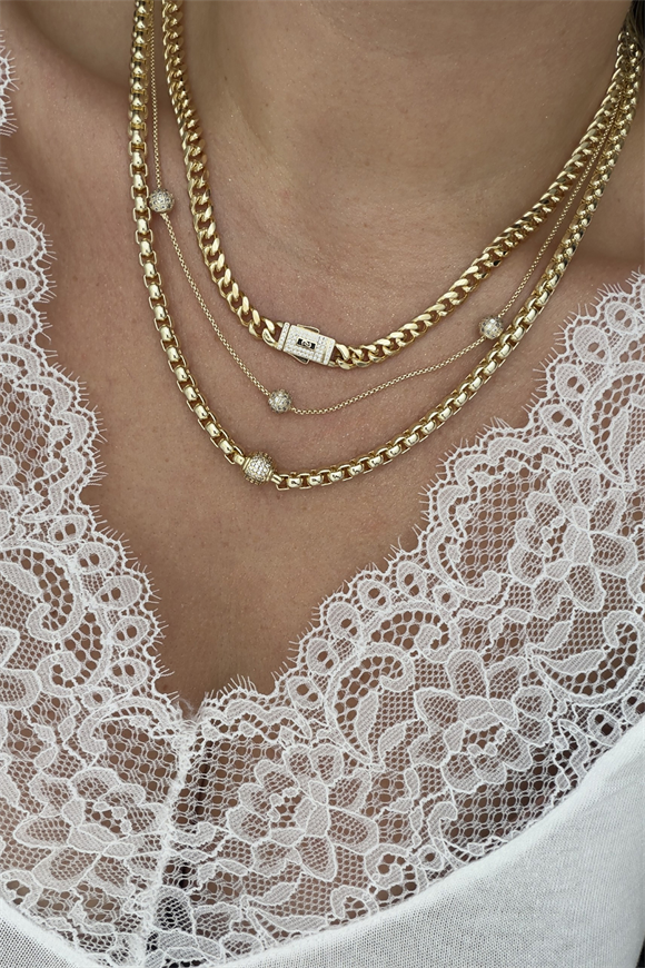 Özel Seri Marka Model Klipsi Taşlı Gurmet Kolye