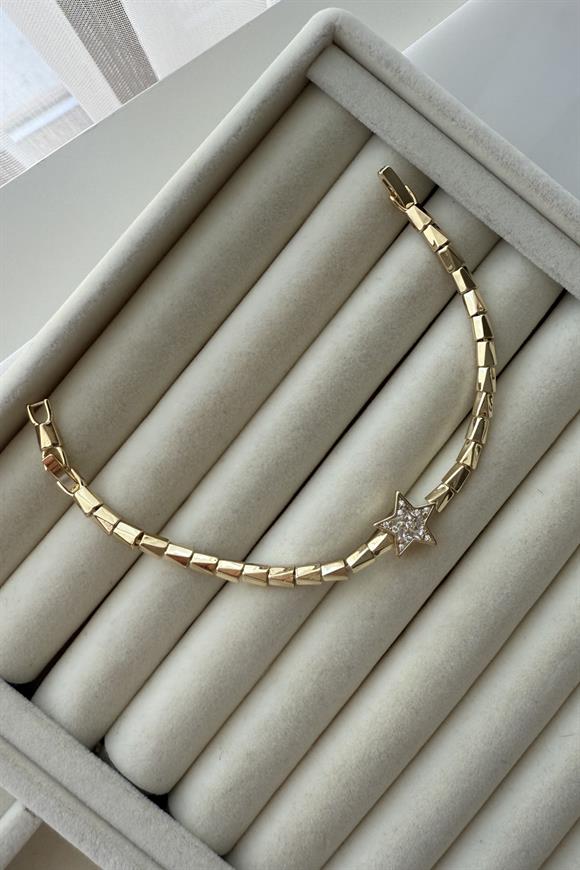 Özel Seri Ortası Yıldız Model Bileklik