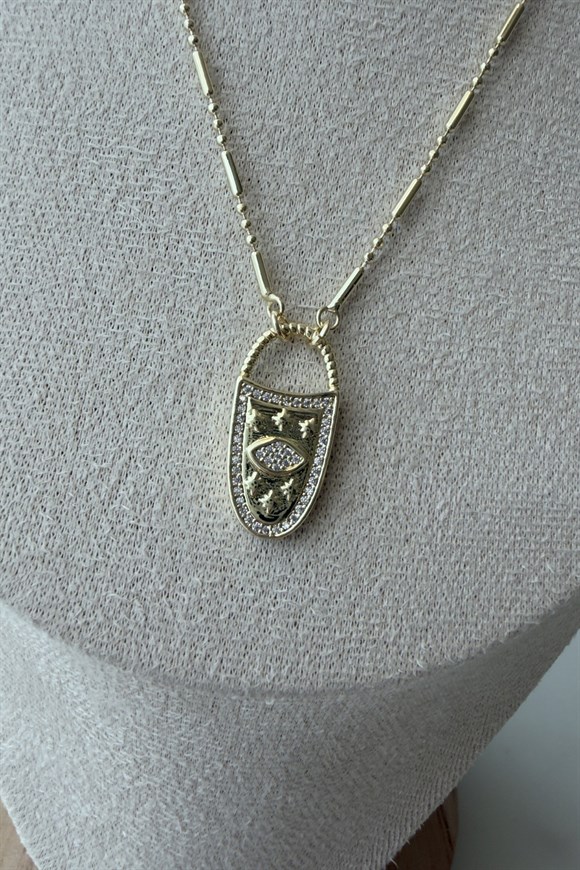 Özel Seri Oval Madalyon Kolye