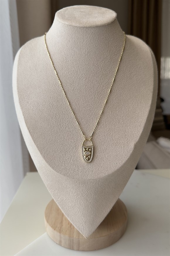 Özel Seri Oval Madalyon Kolye