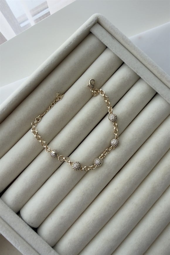 Özel Seri Zirkon Taşlı Toplu Bileklik