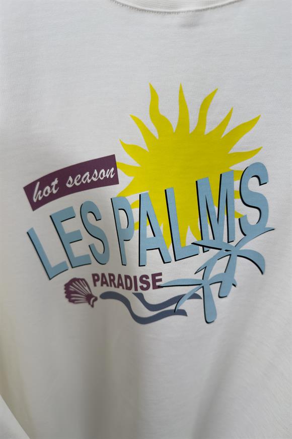 Paradise İkonik Yaz Serisi %100 Pamuklu Tshirt