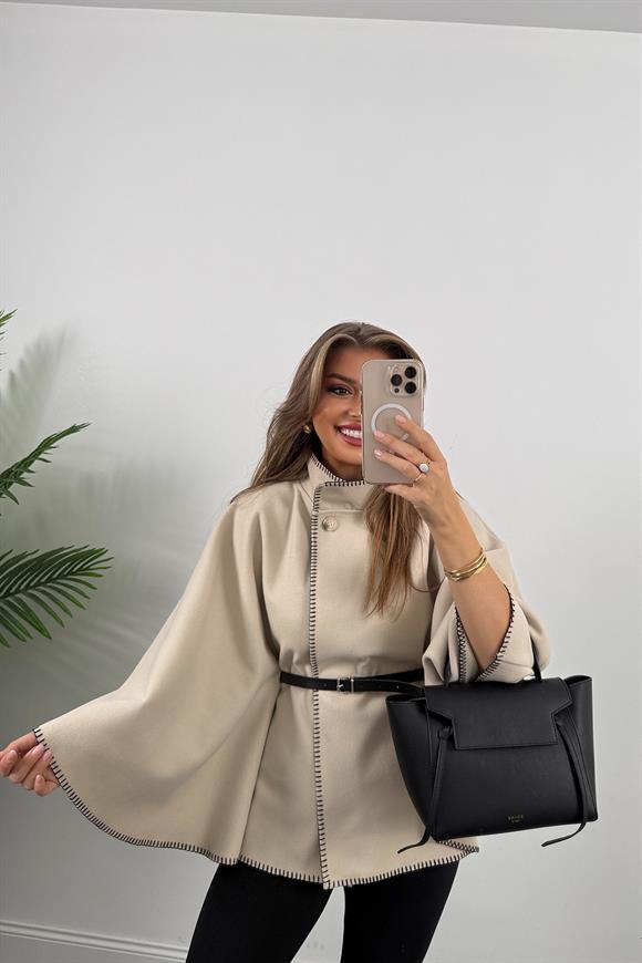 Pinterest Oyalı Kemerli Kaşe Panço Kaban Taş