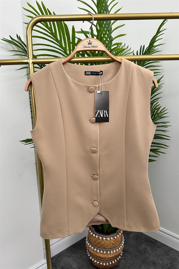 Premium Kalite Kaplama Düğmeli Astarlı Klasik Kumaş Yelek