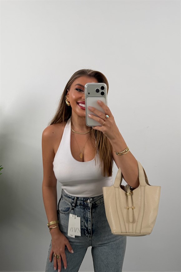 Premium Kalite Paçası Kesik Toparlayıcı Boyfit Jean Vintage Mavi 1018  