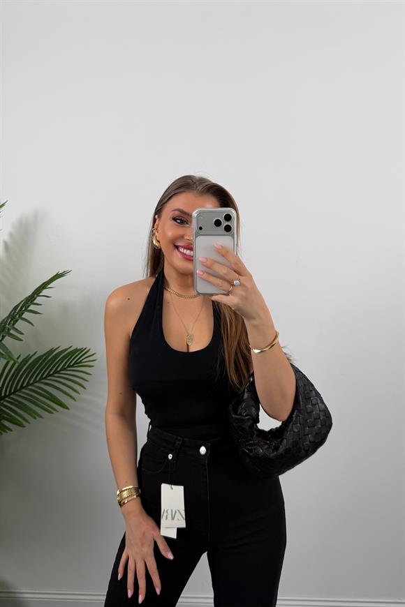 Premium Kalite Paçası Kesik Toparlayıcı Boyfit Jean Koyu Antrasit