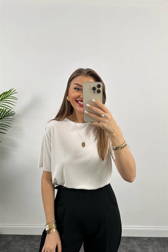 Premium Kalite Tok Kumaş Kemerli Havuç Pantolon Siyah