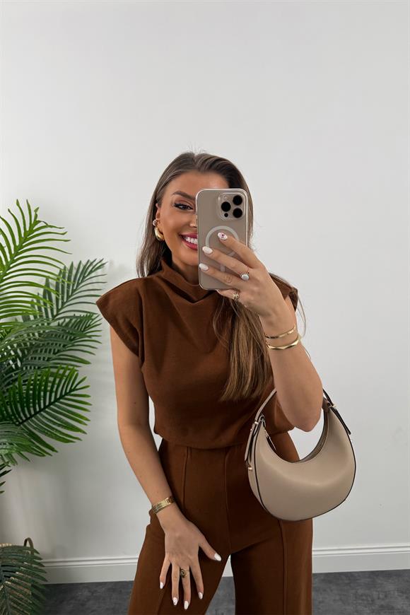 Premium Seri Dik Yaka Likralı Çelik Selanik Takım Taba