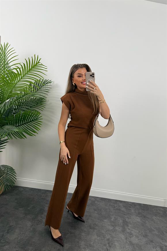 Premium Seri Dik Yaka Likralı Çelik Selanik Takım Taba