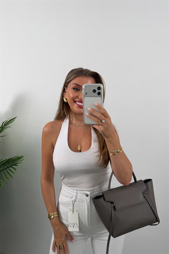 Premium Seri Kalem Paça Ütülü BF Jean Beyaz