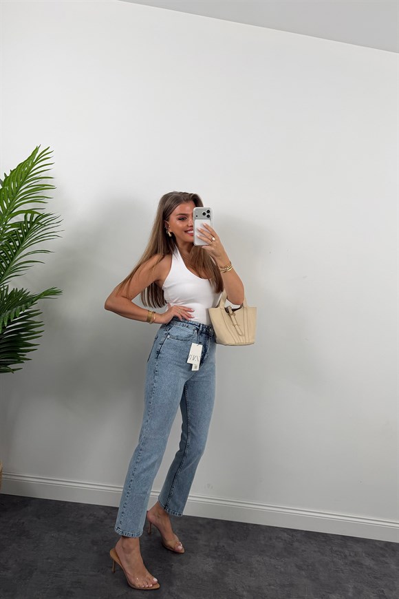 Premium Seri Kalem Paça Ütülü BF Jean 520 Mavisi 1001