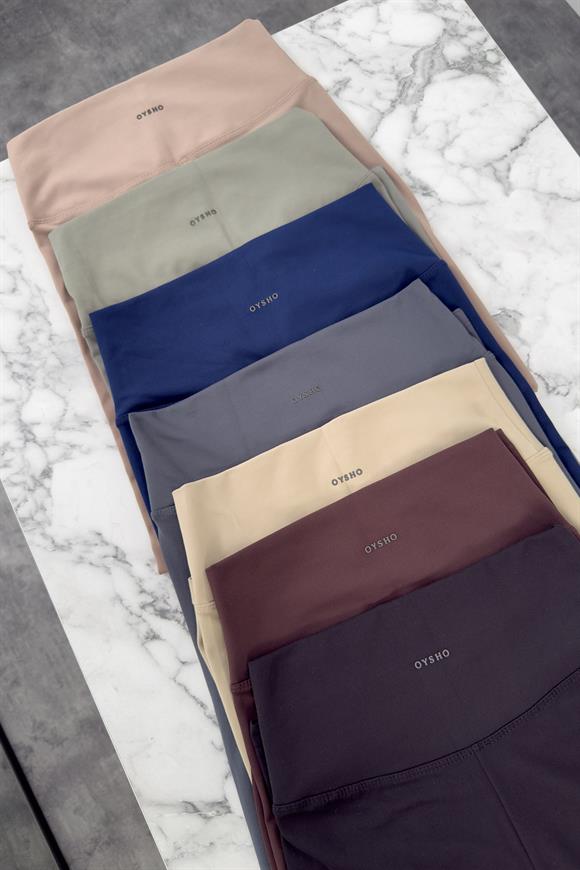 Premium Seri Modal Kumaş Lüx Basic Tayt Haki