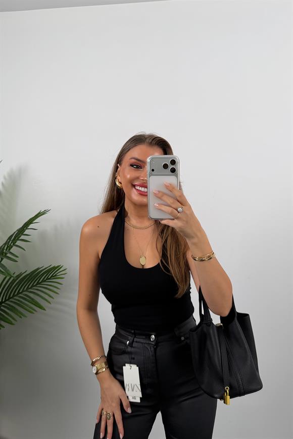 Premium Seri Mumlu Likralı Pamuklu BF Jean Siyah