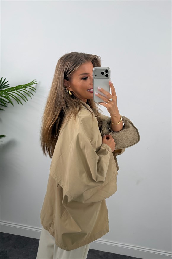 Premium Seri Panço Trençkot Camel 