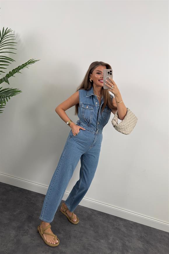 Premium Seri Sıfır Kol Jean Tulum