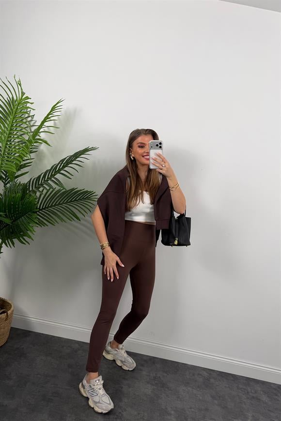 Şardonlu Oysh Model Termal Tayt Acı Kahve