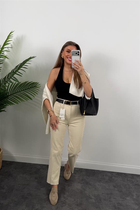 Ütülü Paça Premium Seri Bf Jean  Taş