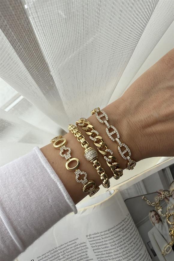 Xupıng  Çiçek Desenli Bileklik