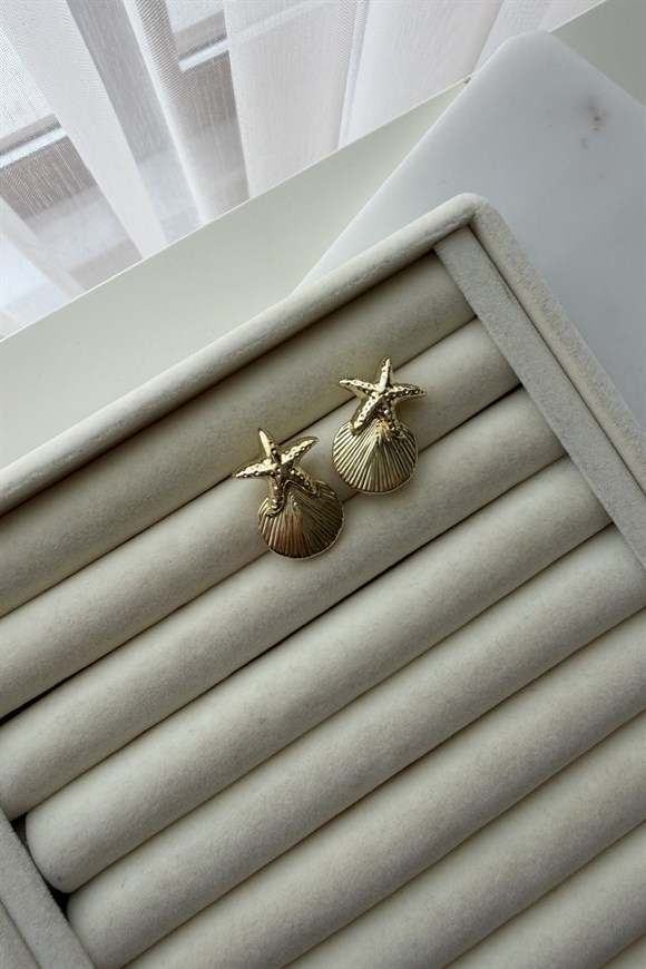 Xupıng Deniz Yıldızı Küpe