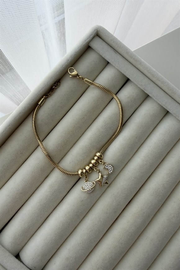 Xupıng Gezegen Charmlı Bileklik