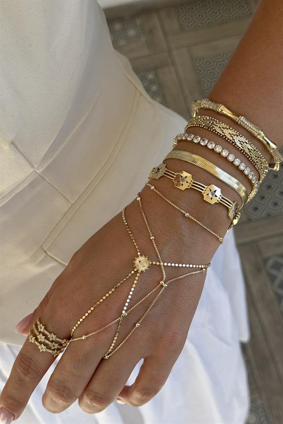 Xupıng Hasır Örgü Model Bileklik