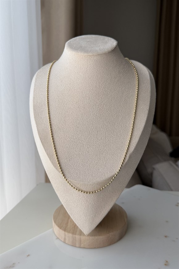 Xupıng İnce Dorika Kolye 60 cm