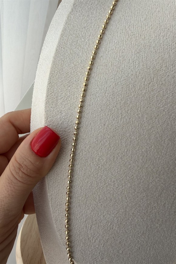 Xupıng İnce Dorika Kolye 60 cm