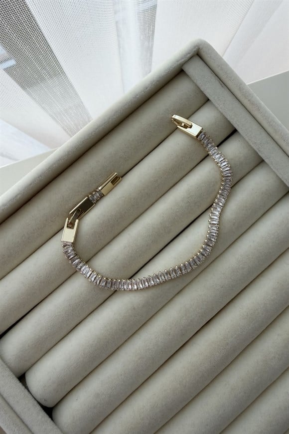 Xupıng Kristal Baget Taş Bileklik 