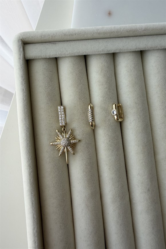 Xupıng Kuzey Yıldızı Set Küpe