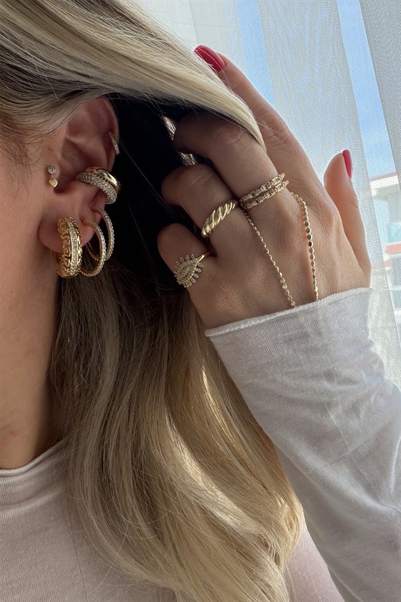 Xupıng Marka Model Halka Küpe