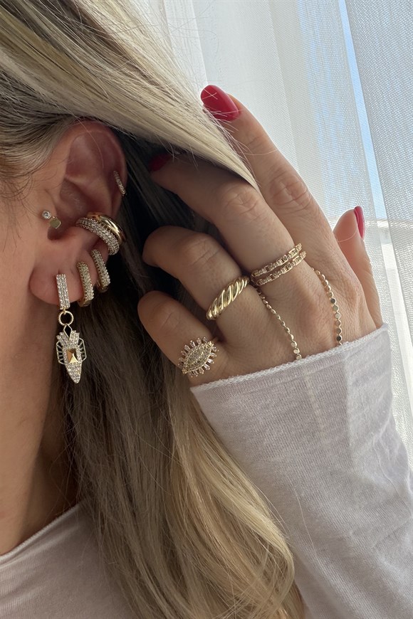 Xupıng Marka Model Mineli Küpe