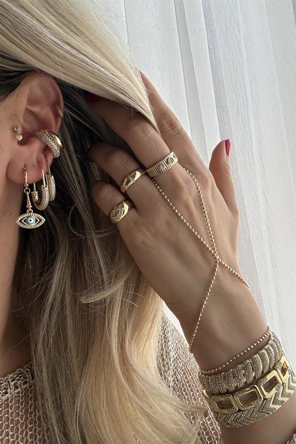 Xupıng Mineli Göz Küpe