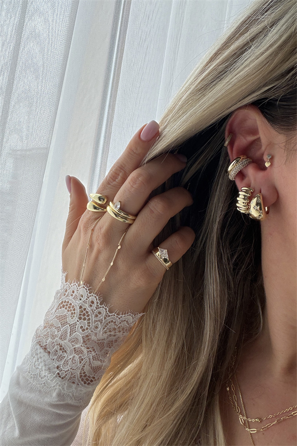 Xupıng Plaka Model Ritim Küpe