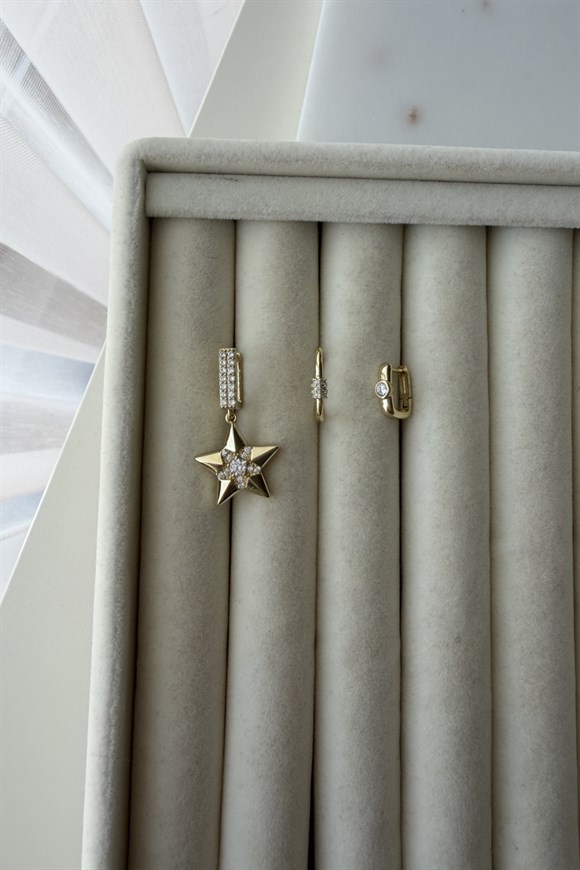 Xupıng Yıldız Model Set Küpe