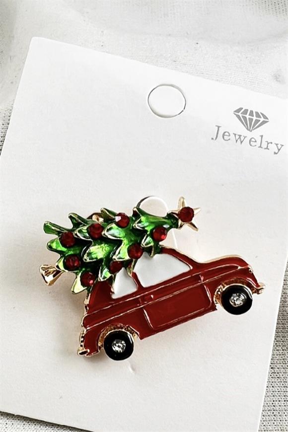 Yeni Yıl Araba Broş