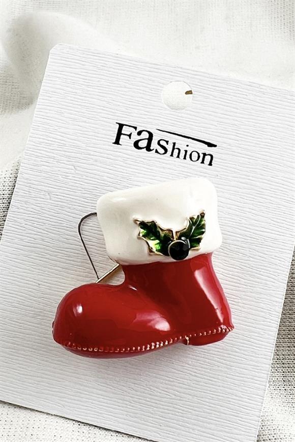 Yeni Yıl Şans Pabucu Broş