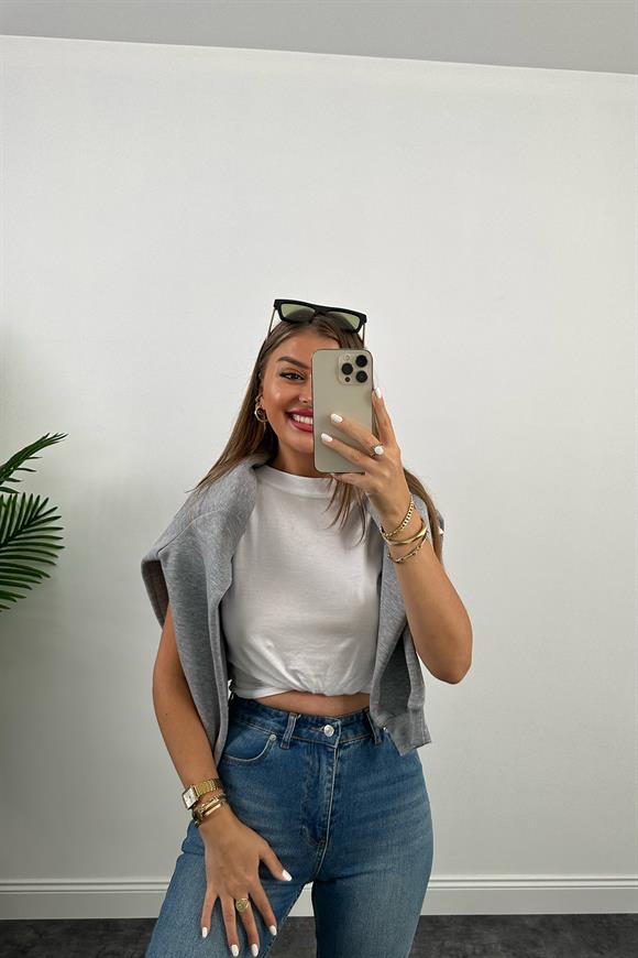 Zra Kesik Paça Flare Jean Deep Blue