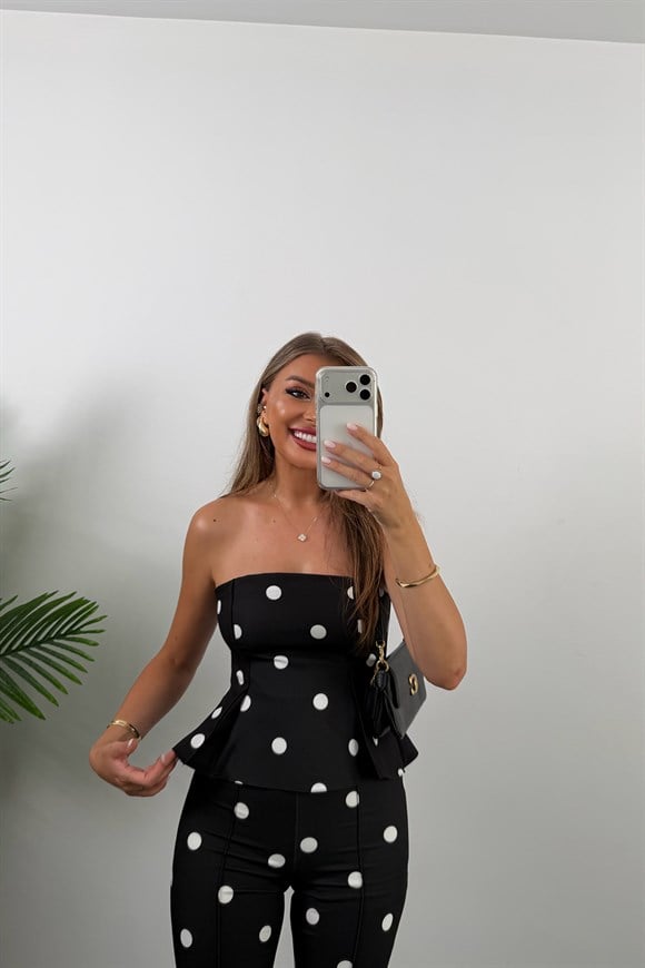 Zra Model Puantiyeli Straplez Tulum 