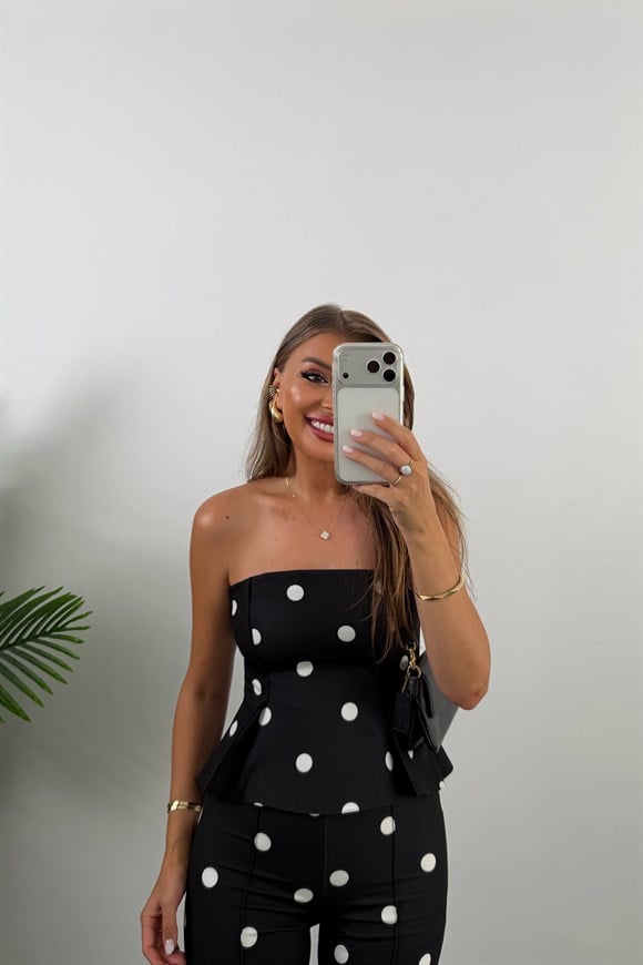 Zra Model Puantiyeli Straplez Tulum 