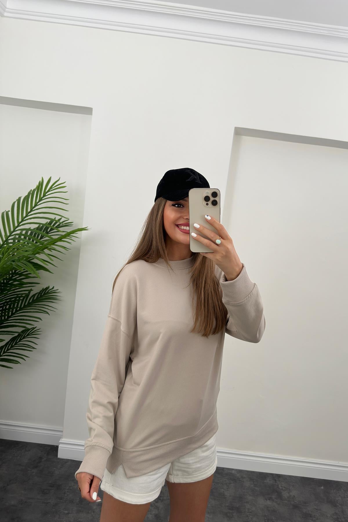 1. Sınıf Kalite Basic Sweat Taş 