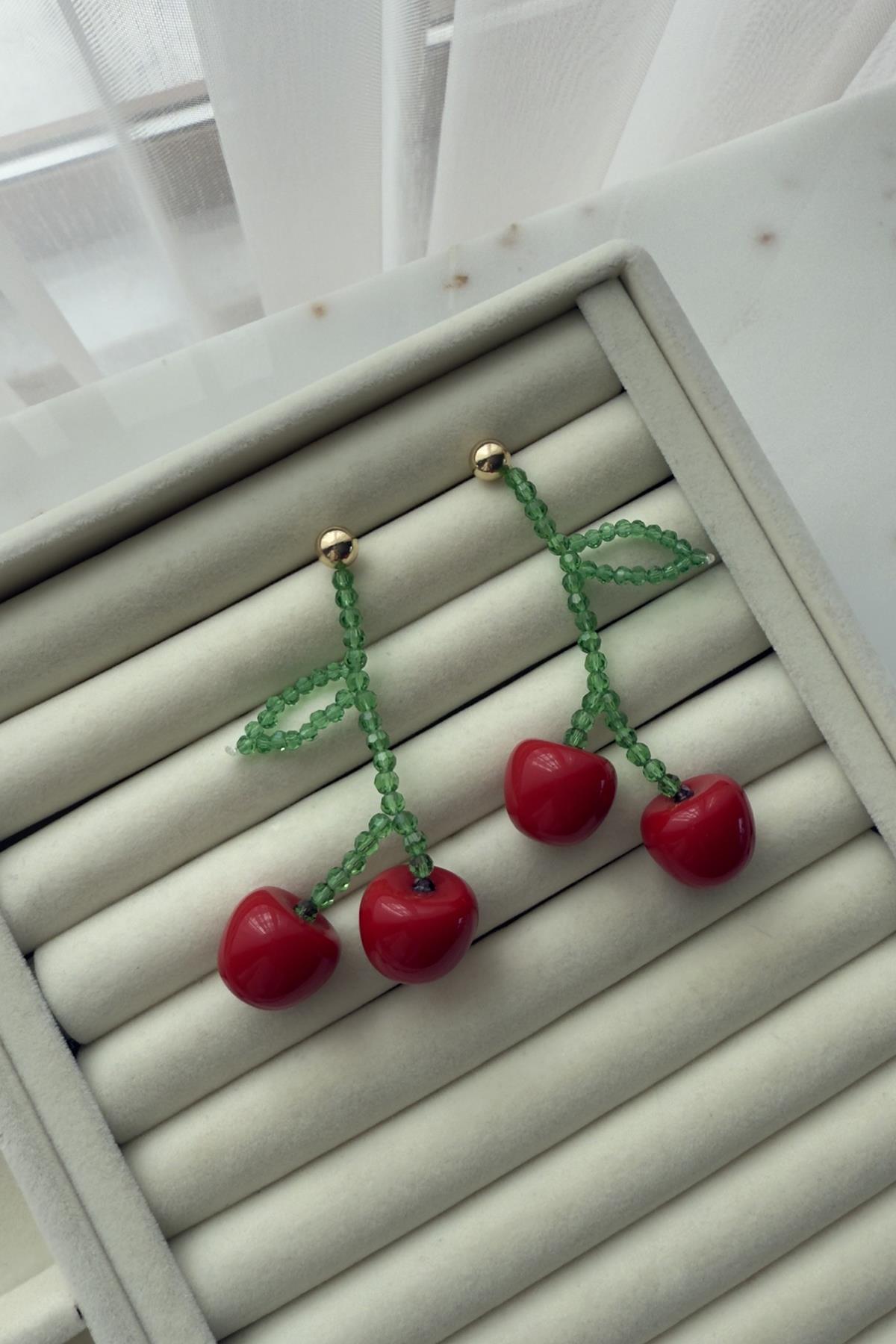 Marka Model Kiraz Küpe